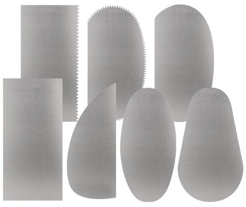 Metal Rib Tools Steel Potters Ribs Tool Set Pack of 10