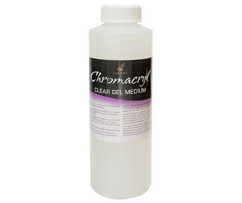 Chromacryl Clear Gel Medium 500mL