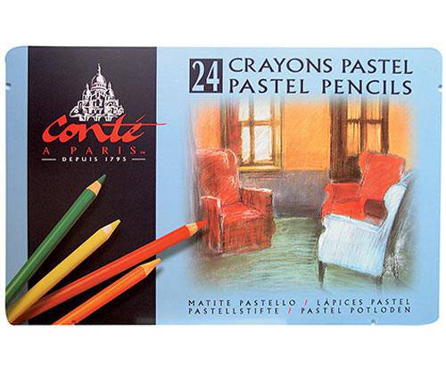 Conte Pastel Pencil Assorted Pack of 24