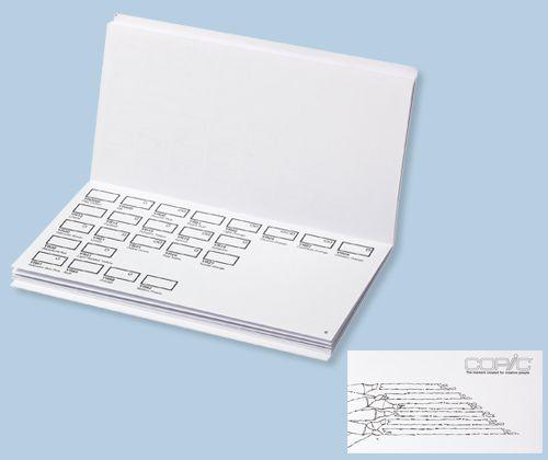 Copic Colour Swatch Book Zart1