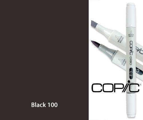 Copic Ciao Marker Black 100 - Zart