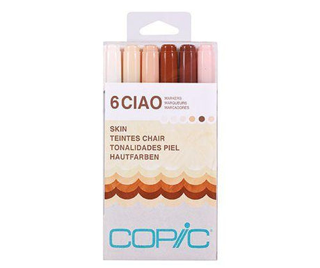 Copic Ciao Marker Set Skin Pack of 6