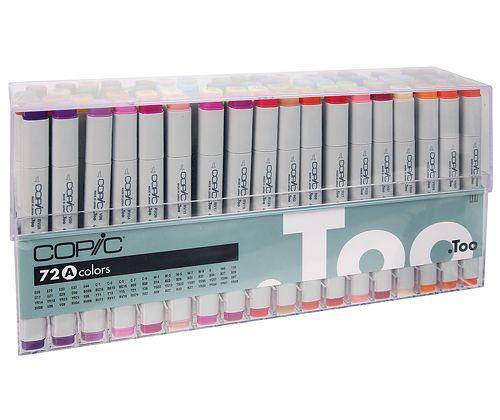 Copic Marker Set A Pack of 72