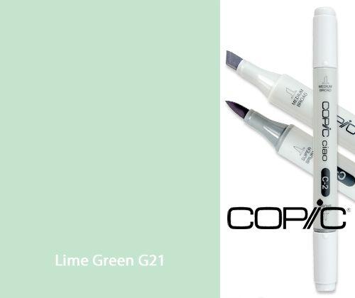 Copic Ciao Marker - G Greens - Zart