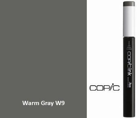 Copic Refill Ink - W Warm Grey 12mL