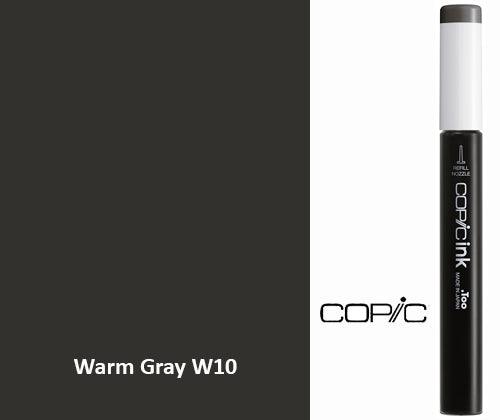 Copic Refill Ink - W Warm Grey 12mL