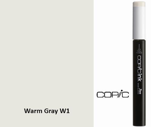 Copic Refill Ink - W Warm Grey 12mL