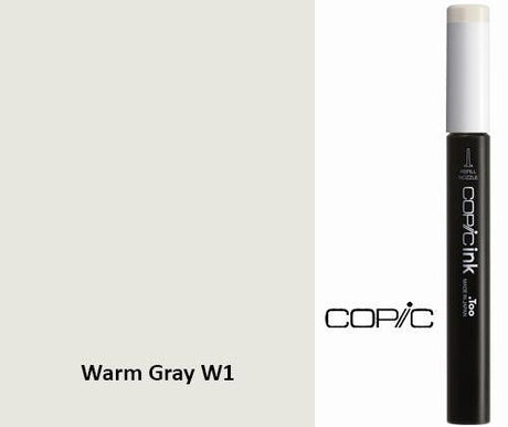 Copic Refill Ink - W Warm Grey 12mL