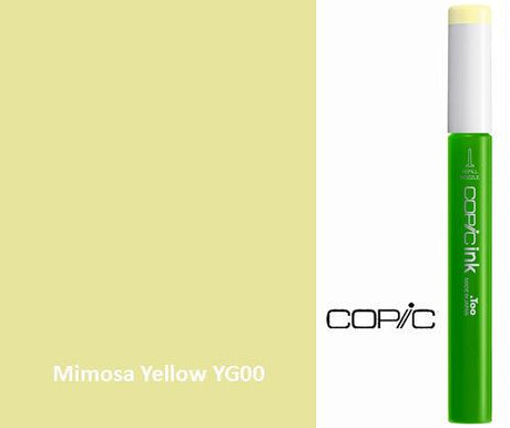 Copic Refill Ink - YG Yellow Greens 12mL