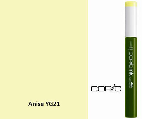 Copic Refill Ink - YG Yellow Greens 12mL