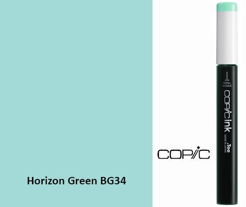 Copic Refill Ink - BG Blue Greens 12mL - Zart