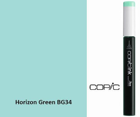 Copic Refill Ink - BG Blue Greens 12mL