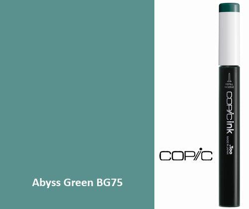 Copic Refill Ink - BG Blue Greens 12mL - Zart