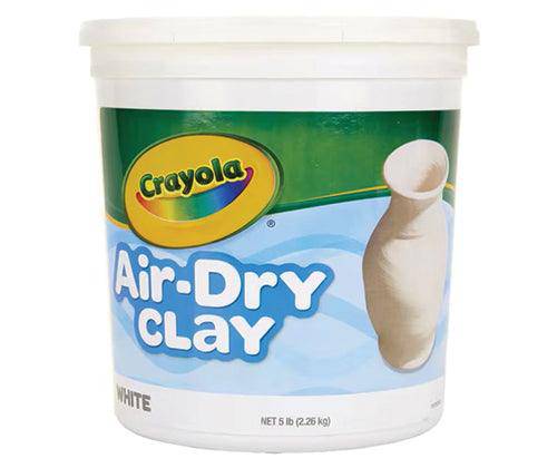 Crayola Air Dry Clay White 2.26kg