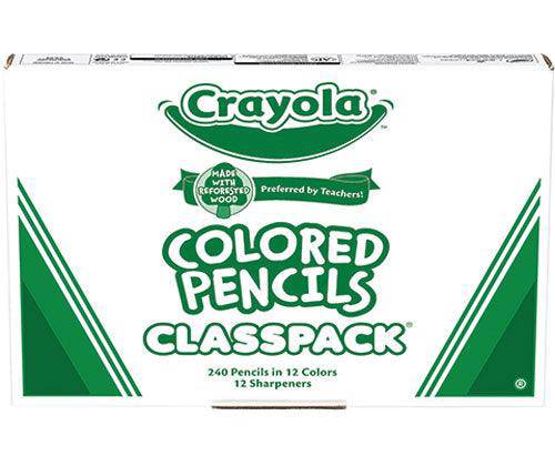 Crayola Colour Pencils Pack of 240 - Zart