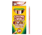 Crayola Colours of the World Pencils Pack of 24