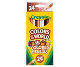 Crayola Colours of the World Pencils Pack of 24