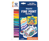 Crayola Fine Point Markers Pack of 12