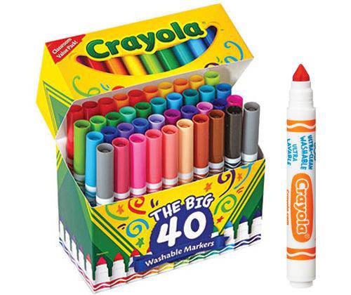 Crayola Markers The Big 40 Zart