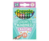 Crayola Colours of Kindness Crayons Set of 24