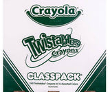 Crayola Twistables Crayons 16 Colours Classpack of 240