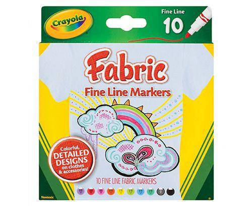 Crayola Fabric Marker Pack of 10