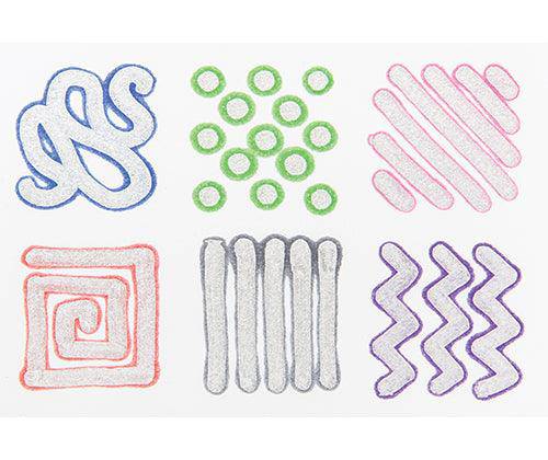 Crayola Metallic Outline Markers Coloured Pack of 6 - Zart