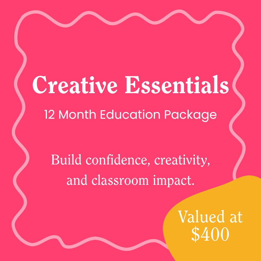 12 month Education Package - Creative Essentials