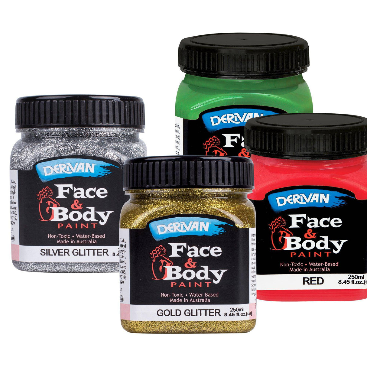 Derivan Face & Body Paint 250mL