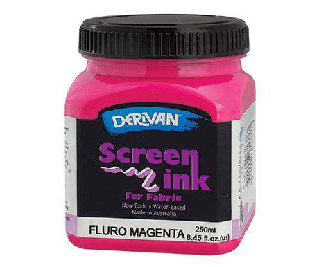 Derivan Screenprinting Fluorescent Ink 250mL