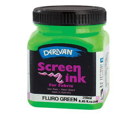 Derivan Screenprinting Fluorescent Ink 250mL