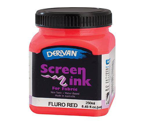 Derivan Screenprinting Fluorescent Ink 250mL