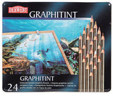 Derwent Graphitint Pencils Assorted Pack of 24 - Zart