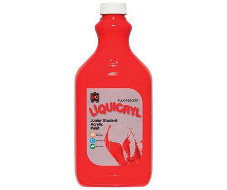 EC Liquicryl Fluorescent Acrylic Paint 2L Bottles