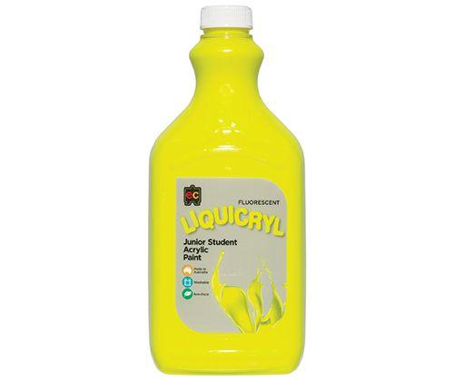 EC Liquicryl Fluorescent Acrylic Paint 2L Bottles