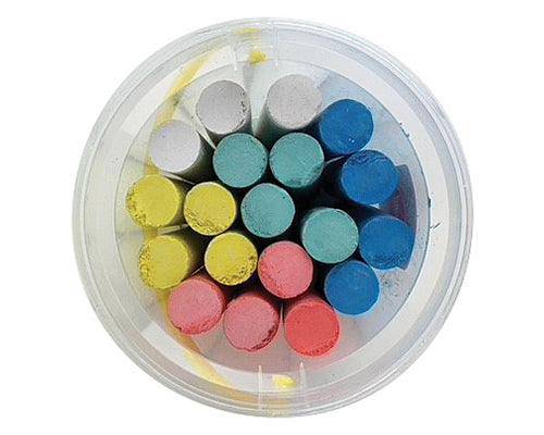 Strand Sidewalk Art Chalk Coloured Pack of 20