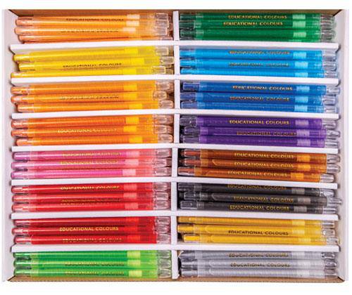 EC Twist-It Coloured Crayons