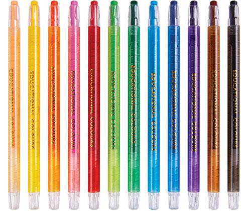 EC Twist-It Coloured Crayons