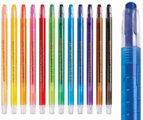 EC Twist-It Coloured Crayons