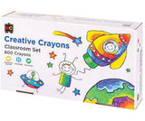 EC Creative Crayons 8 Colours Classroom Pack of 800