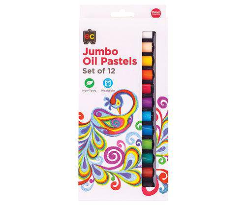 EC Jumbo Oil Pastels Pack of 12