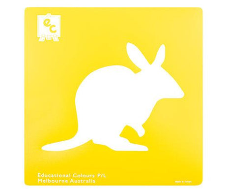 EC Stencils Australian Animals Set 2 Pack of 6