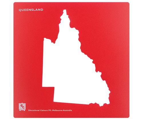 Stencil Set Australia and State Maps Pack of 8