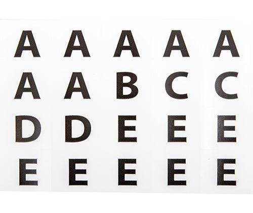 Alphabet Stickers 40 Sheets | Zart