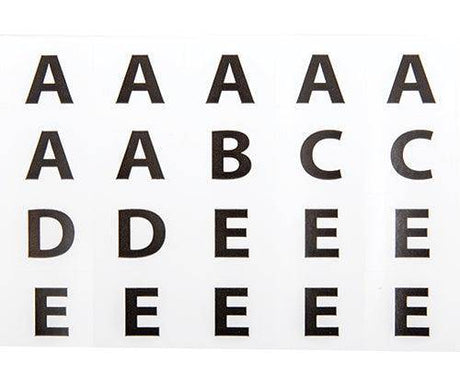 Alphabet Stickers 40 Sheets