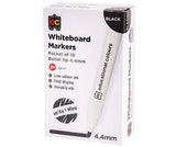 EC Whiteboard Marker Thick Black Pack of 10