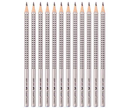 Faber-CastellGrip 2001 Triangular Graphite Pencils Pack of 12