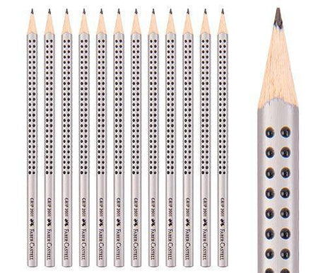 Faber-CastellGrip 2001 Triangular Graphite Pencils Pack of 12