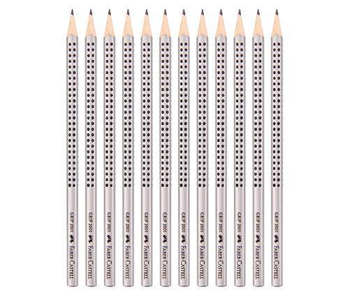 Faber-CastellGrip 2001 Triangular Graphite Pencils Pack of 12