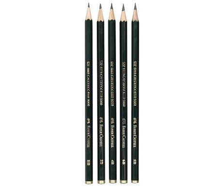 Faber-Castell 9000 Graphite Pencil Set Pack of 5